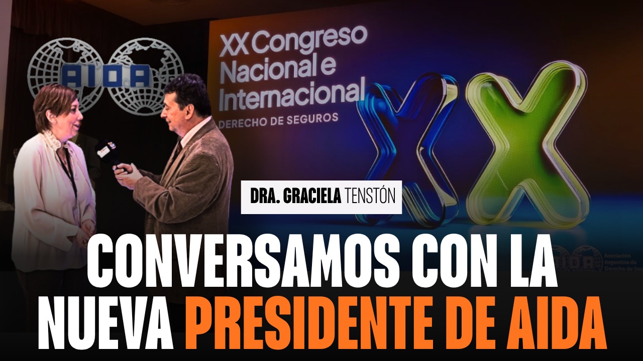 En el cierre del XX Congreso Nacional e Internacional de Derecho de Seguros, pudimos conversar con la flamante presidente de dicha asociación, la Dra. Graciela Testón, quien compartió con nosotros sus sensaciones por el exitoso evento.